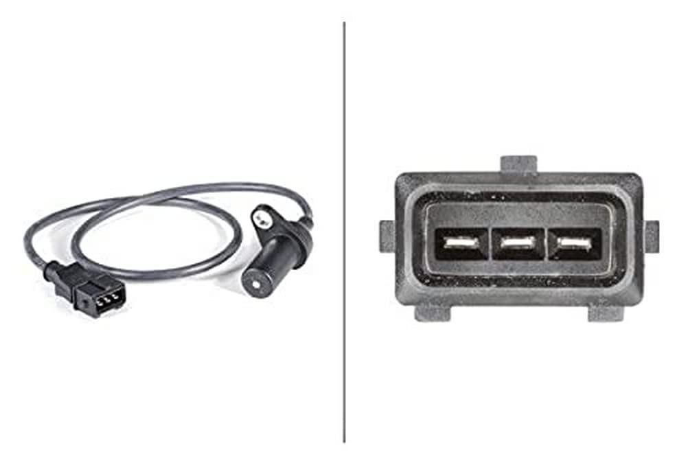 HELLA 6PU 009 146-121 Impulsgeber, Kurbelwelle - 12V - 3-polig - Kabel: 615mm