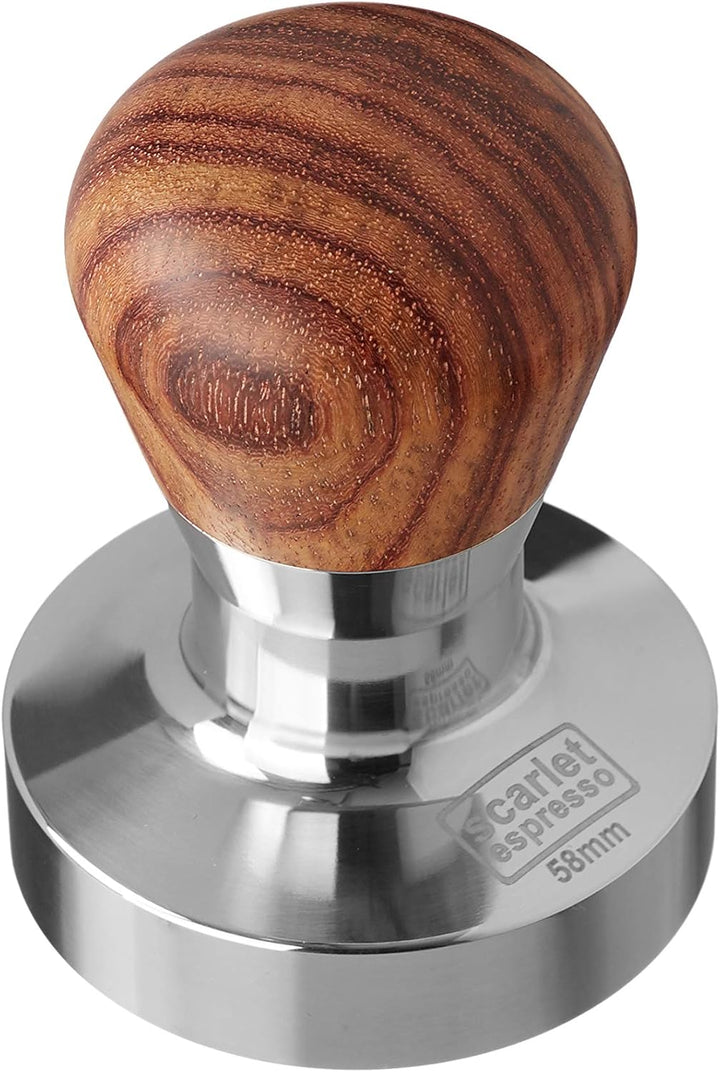 scarlet espresso | Tamper »Passion« für Barista; mit ergonomischem PVC- oder Edelholzgriff nach Wahl