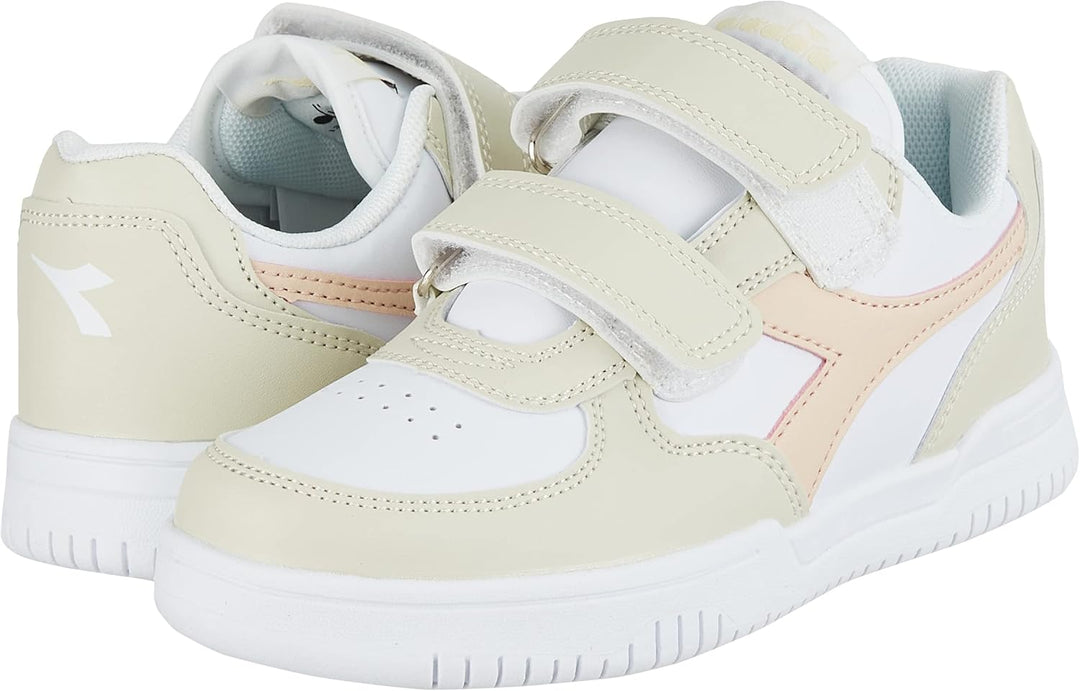 Diadora Unisex Kinder Raptor Low Ps Gymnastikschuh 29 EU Beige Rosa, 29 EU Beige Rosa