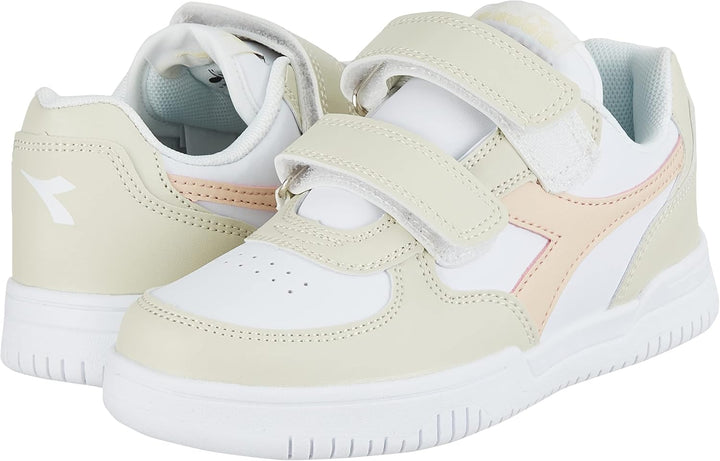 Diadora Unisex Kinder Raptor Low Ps Gymnastikschuh, Beige Rosa
