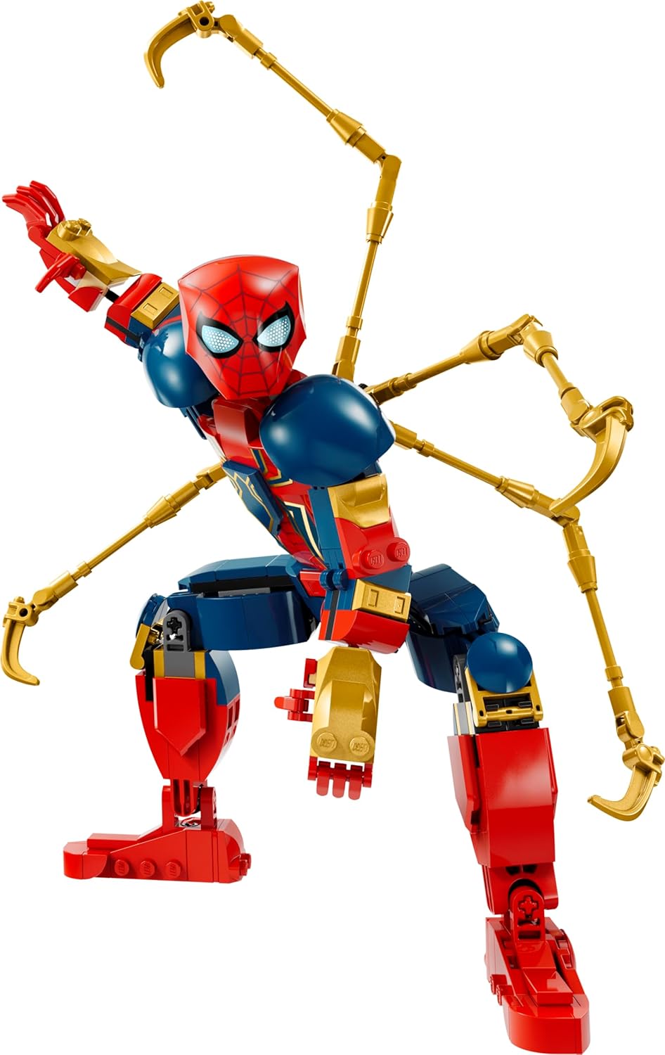 LEGO Marvel Iron Spider-Man Baufigur, Superhelden-Actionspielzeug für Kinder ab 8 Jahren, Jungen & M