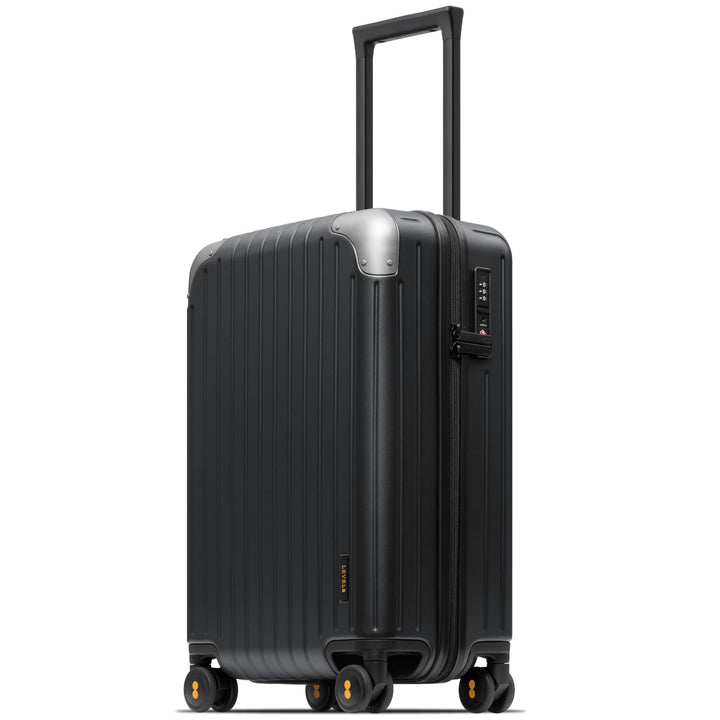 LEVEL8 Handgepäck Koffer Leicht Hartschalenkoffer mit TSA, 55cm, 34L | Carry on Koffer aus 100% Poly