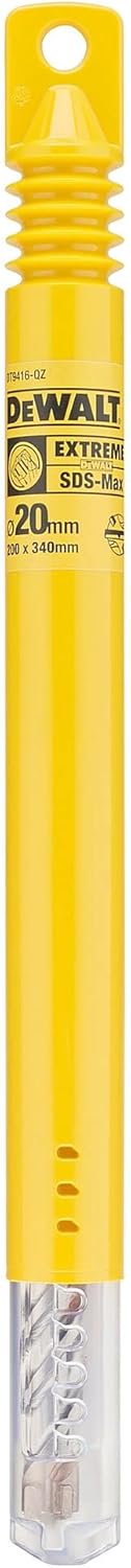 DeWalt PUNTA SDS-MAX - 20 x 340 4 TAGLIENTI 20 x 340 x 200 mm, 20 x 340 x 200 mm