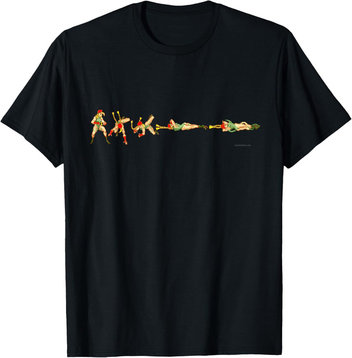 SUPER STREET FIGHTER II X CAMMY (SPIRAL ARROW) T-Shirt