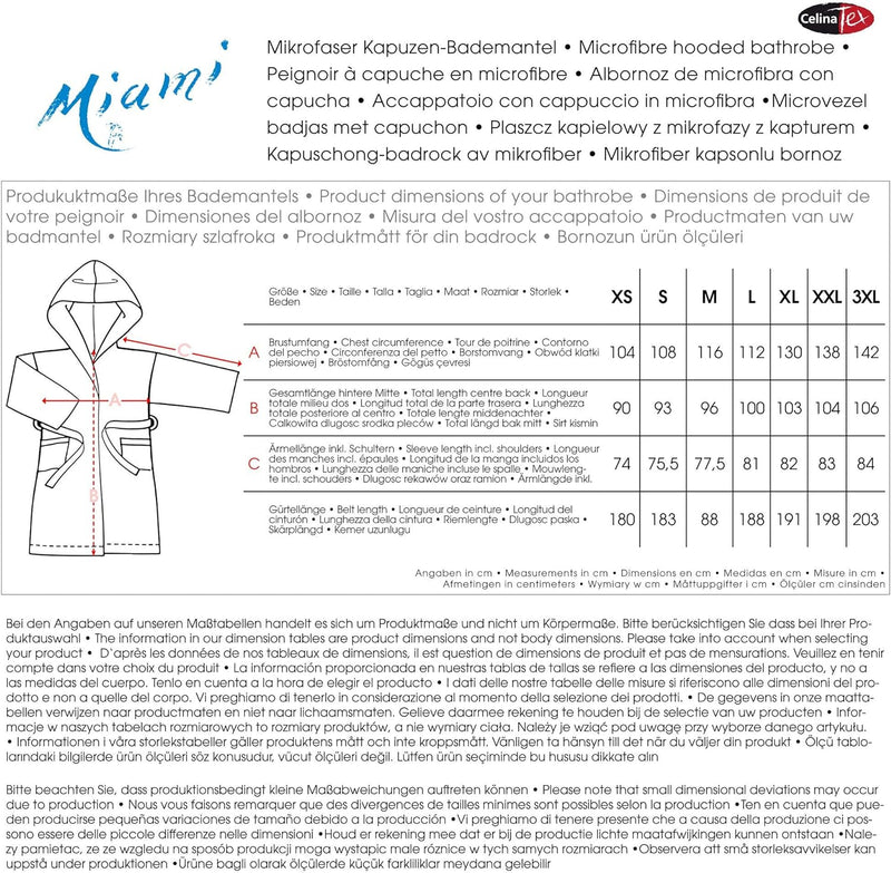 CelinaTex XS-XXXL Bademantel Kapuze zweifarbig kurz aufgesetzte Taschen Damen Mikrofaser Kuschelflee