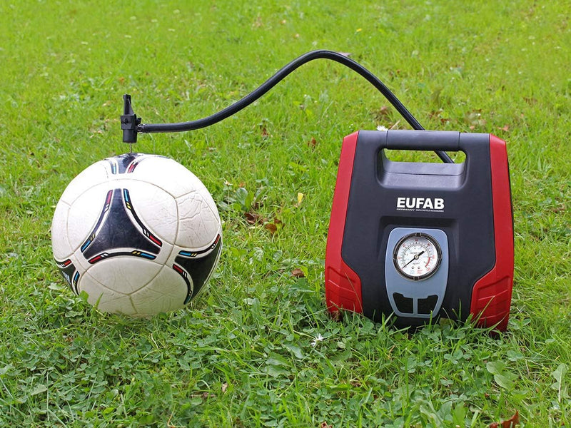 EUFAB 21076 Dual Power Kompressor, mit 12V und 230V Anschluss