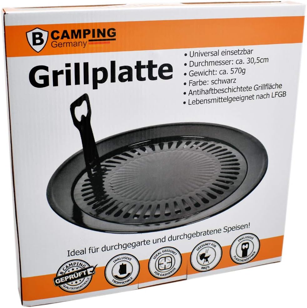 H.A.B.A. Grillaufsatz für Kocher Evergreen