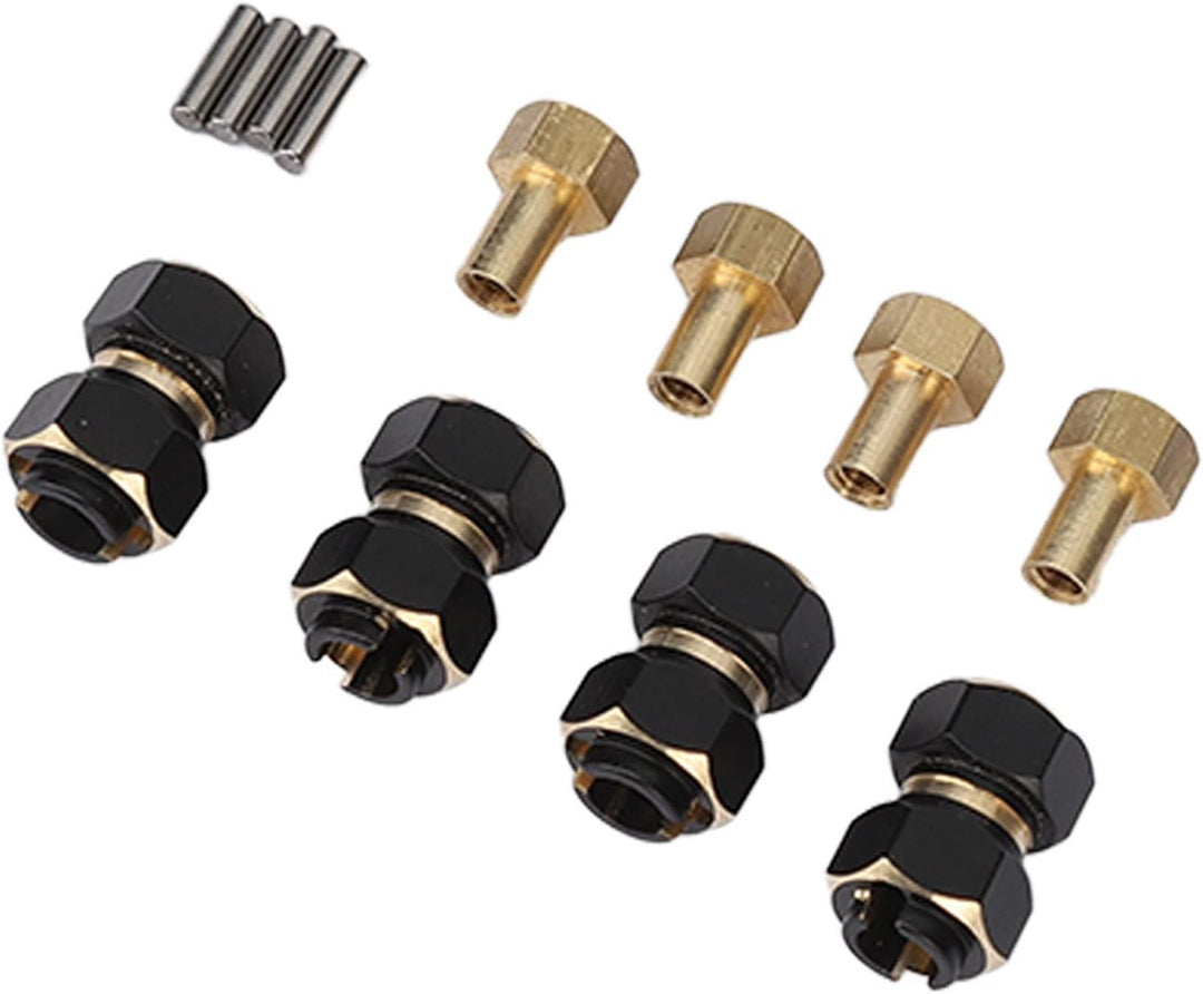 VGEBY 4PCS RC Sechskantnabe, Hochfeste Messing-RC Sechskantnabenverlängerungsadapter für 4m 1/18 RC