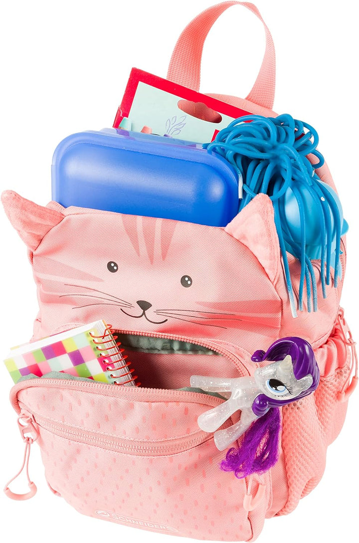 Schneiders 49458-043 - Kinderrucksack Mini Kitty, ca. 18,5 x 27 x 11 cm, Rucksack für Kinder mit 6 L