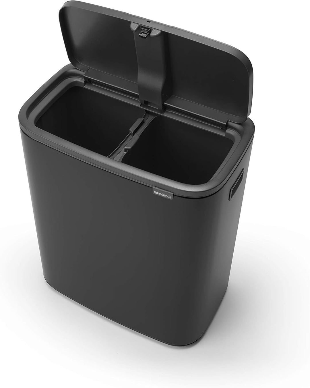 Brabantia Mülleimer, Matt Black, 30 Liter 2 Inneneimer (2 x 30L) Matt Black, 2 Inneneimer (2 x 30L)