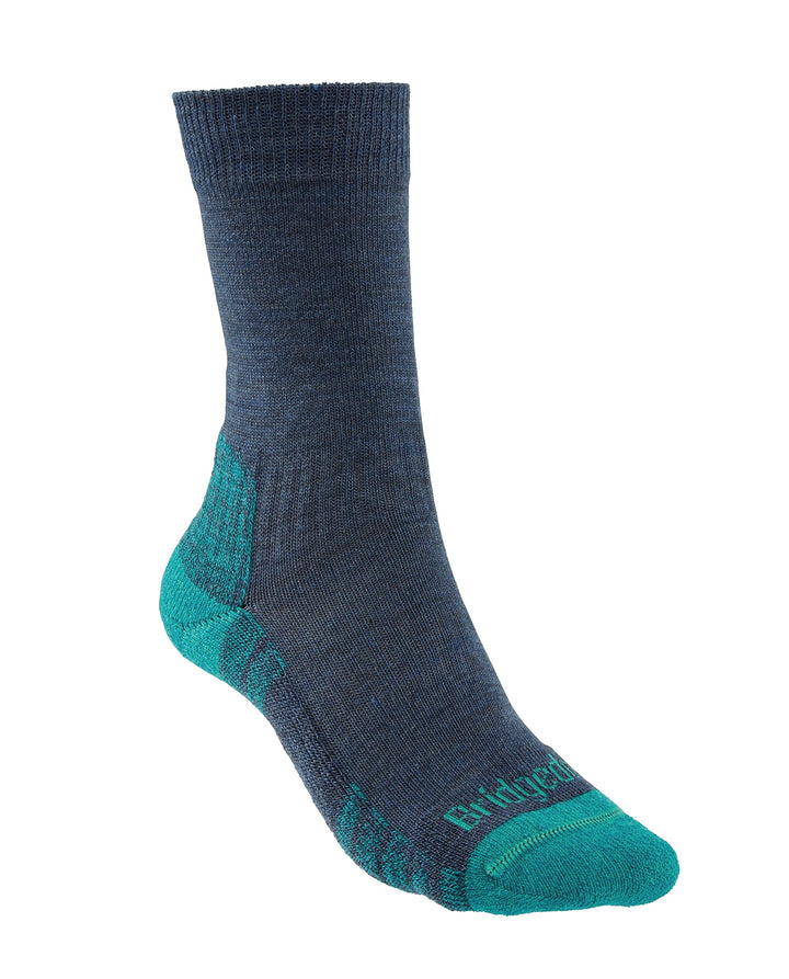 Bridgedale Damen 710652/435/L Socken, Denim, L