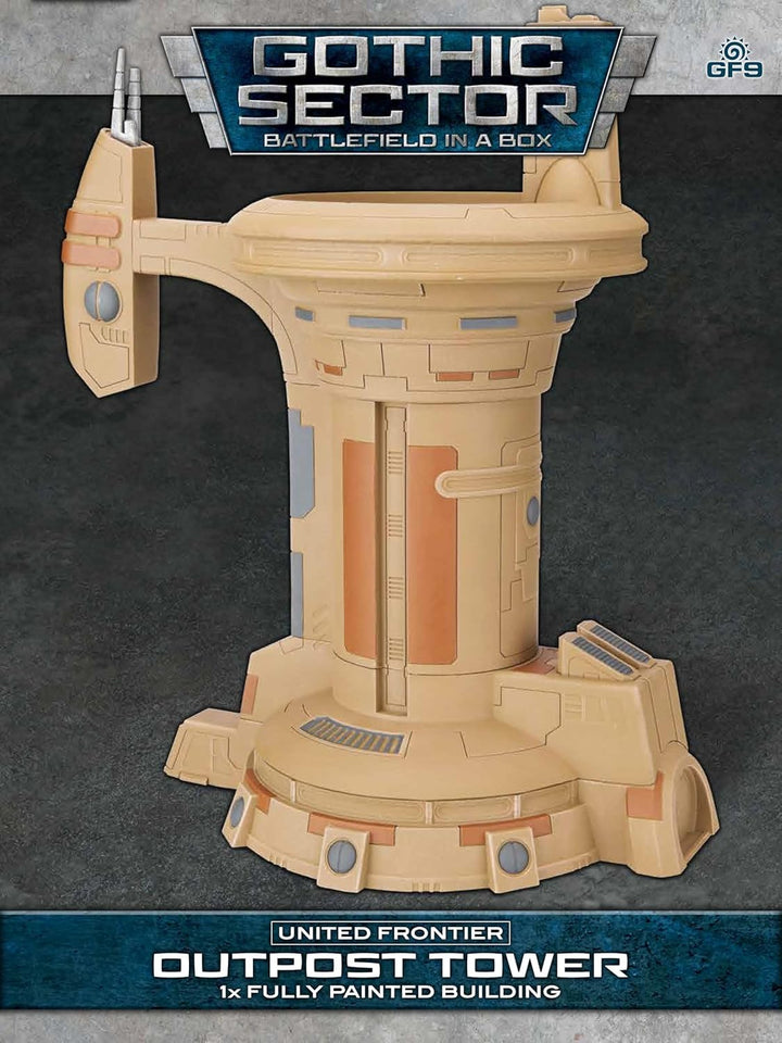 Gale Force Nine - Battlefield in A Box - United Frontier - Outpost Tower