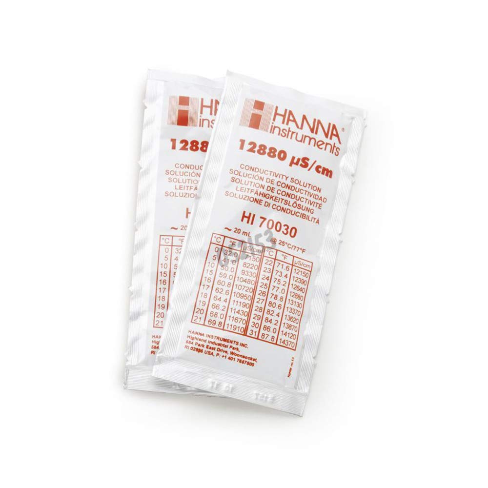 Hanna Instruments hi-70030p Kalibrierlösung für phm4132 Pocket Tester (25 Stück)
