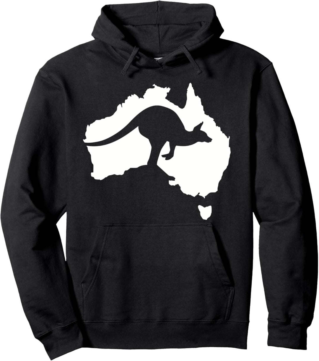 Australien Känguru Pullover Hoodie