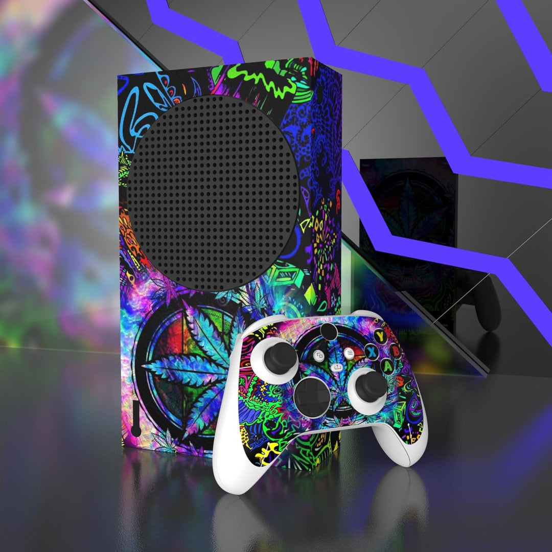 PlayVital Skin für Xbox Series S, Aufkleber Vinyl-Skins Schutzfolie Wrap Abziehbild Abdeckung Sticke