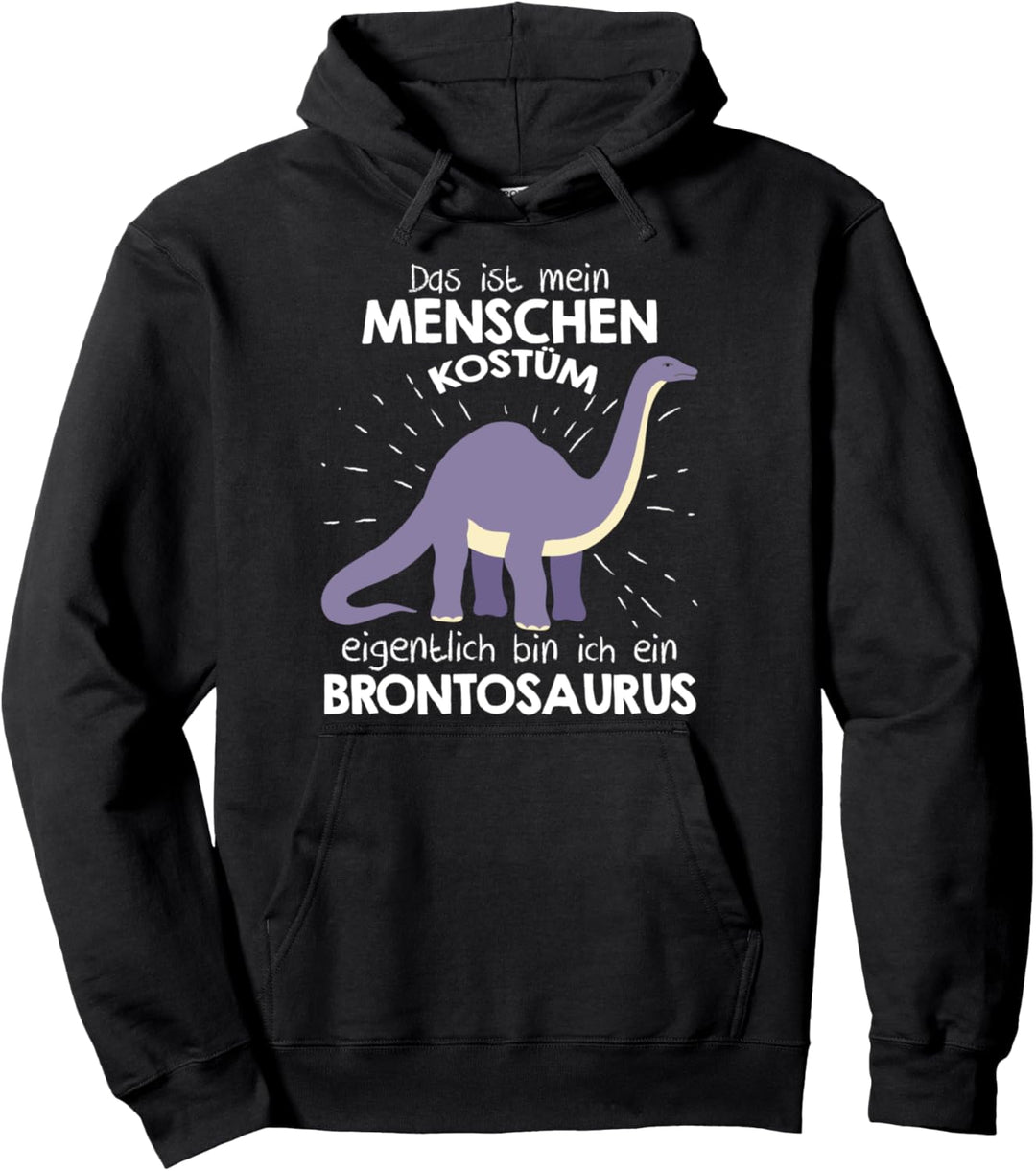 Mein Menschen Kostüm Bin ich ein Brontosaurus, Halloween Pullover Hoodie