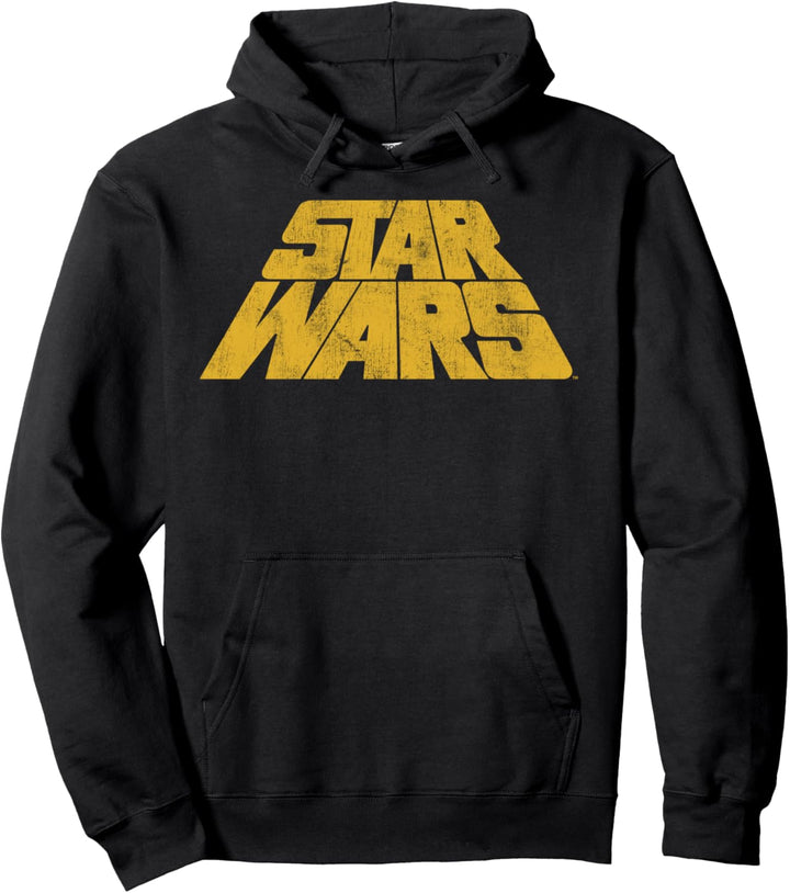 Star Wars Super Simple Distressed Logo Pullover Hoodie