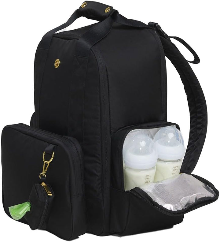 HUGGIES haddad brands europe Rucksack – Wickeltasche, Schwarz, one size, Casual