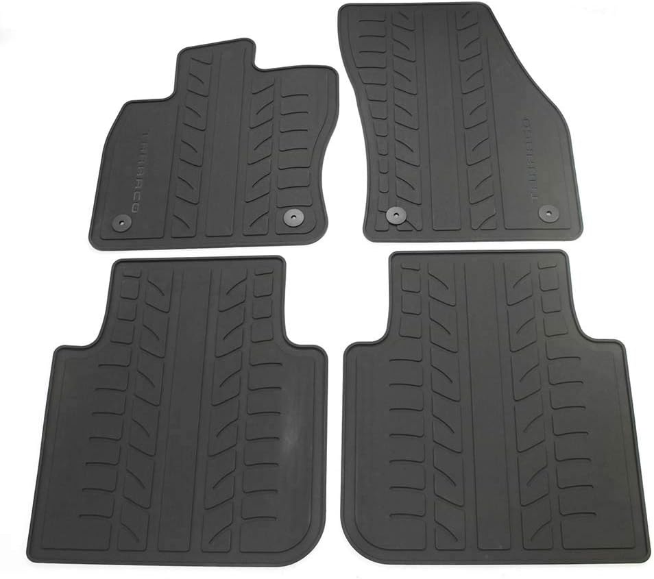 Seat 5FJ061500041 Gummi Fussmatten 4X Gummimatten Allwettermatten V+H Schwarz