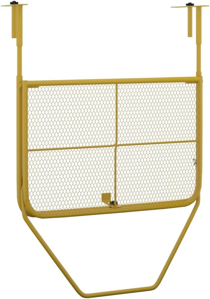 Bussandri Exclusive - Balkontisch Golden 60x40 cm Stahl