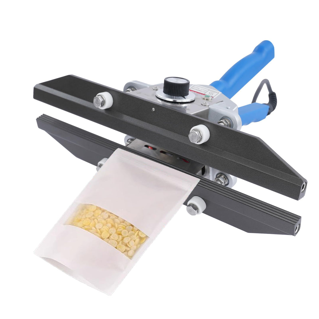 Handheld-Heisssiegelgerät 300mm – 500W Tragbares Crimp-Heisssiegeler für Alufolienbeutel, Snackbeute