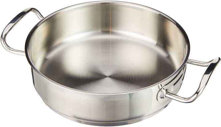 Lacor PFANNE O/Deckel ECO-Chef 24X6 CMS, Edelstahl, 24, 34.5 x 26.5 x 8.5 cm