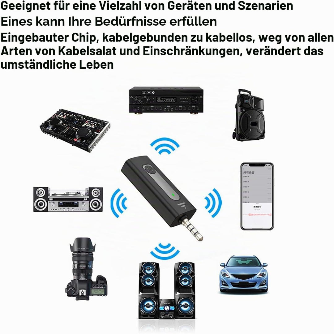 Kabelloses Lavalier Mikrofon, 3,5 mm Loch, Professionelle Automatische Geräuschunterdrückung, Live W
