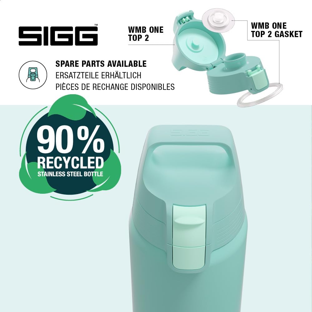 SIGG - Edelstahl Trinkflasche - Shield ONE - Für Kohlensäurehaltige Getränke Geeignet - Auslaufsiche