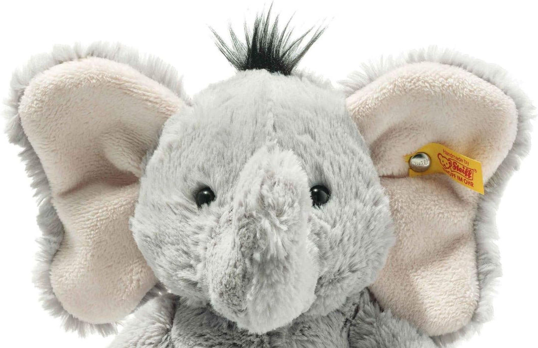 Steiff Ella Elefant grau 30 cm, Soft Cuddly Friends Kuscheltier & Zora Zebra weiss-schwarz 30 cm, So