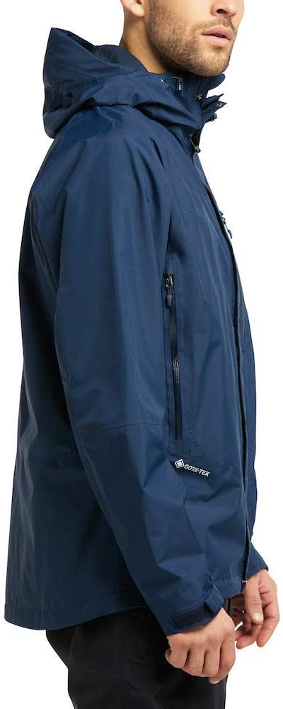 Haglöfs Hardshelljacke Herren Astral GTX Jacket wasserdicht, winddicht, atmungsaktiv M Tarn Blue, M
