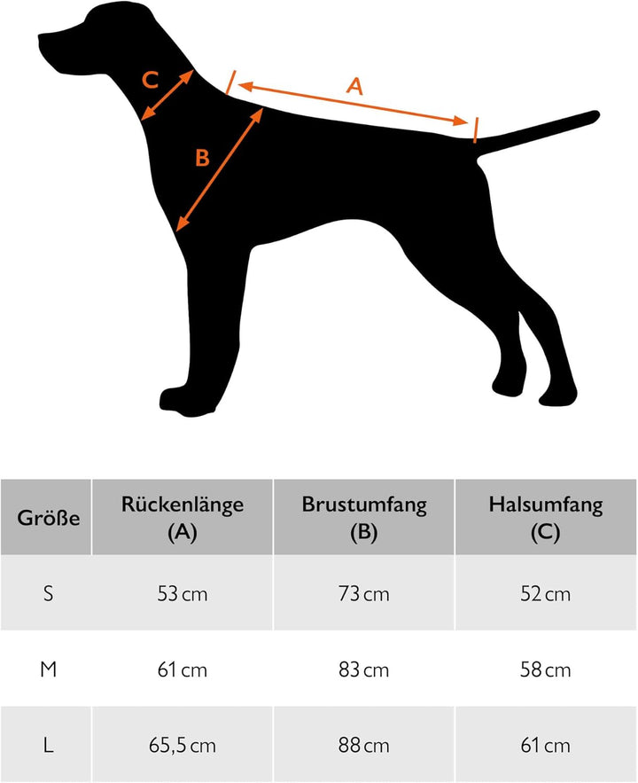 Blaser Hunde-Poncho | Wasserdichter Hundemantel mit Fleece-Futter | Reflektoren &amp; Verstellbarer Bauc