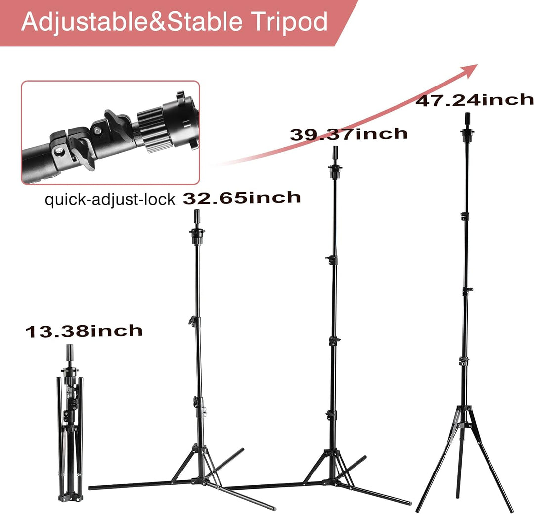 Neverland Beauty & Health 58cm Perückenkopf,Perücke kopf mit Perückenständer 120cm,Perücke machen Ma