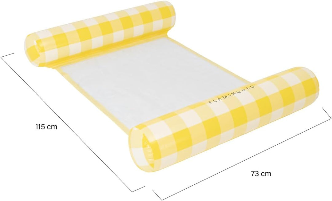Flamingueo Luftmatratze Pool - Wasserhängematte, Luftmatratze Wasser, Pool Sitz, Wassermatratze, Poo
