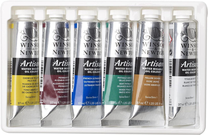 Winsor &amp; Newton 1590267 Artisan wasservermischbare Ölfarbe - Ölfarbenset, hohe Pigmentkonzentration,