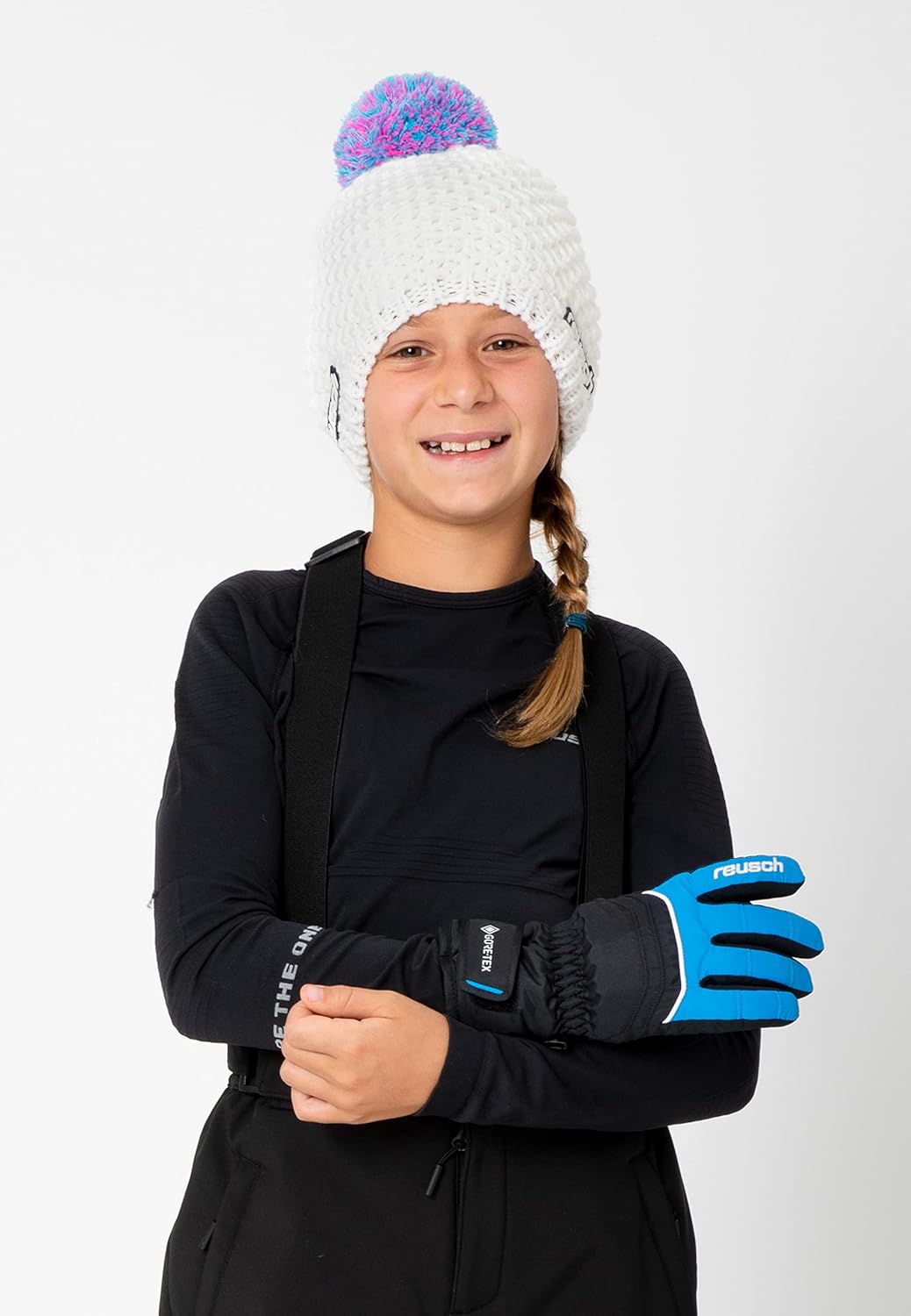 Reusch Kinder Teddy Gore-tex Wind-und Wasserdicht Warme Skihandschuhe Sporthandschuhe Schneehandschu