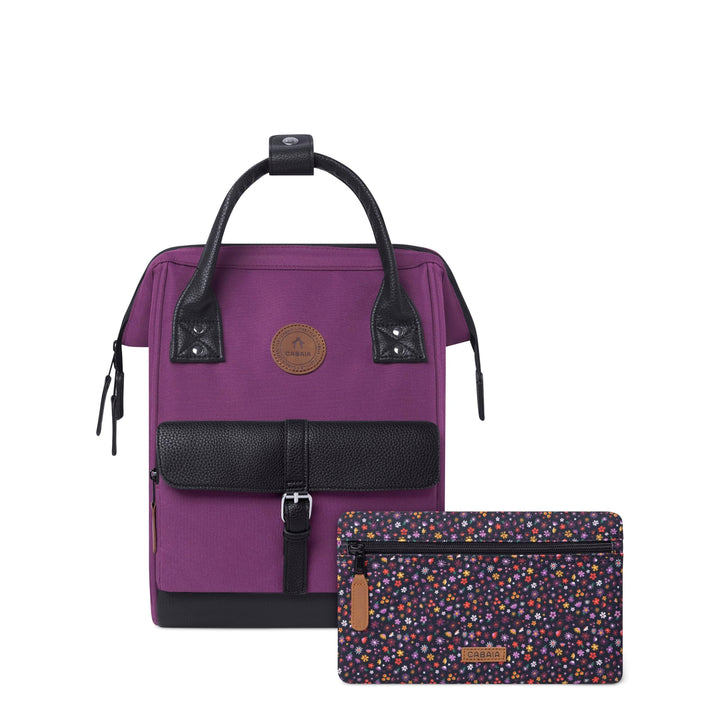Cabaïa - Adventurer Rucksack Singapur Mini 10L - Wasserabweisend - Laptopfach bis zu 10,5 Zoll - 2 V