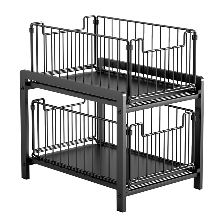 Coulissan Korb für Küche, ausziehbare Schublade, Regale für Schrank, Küche, Badezimmer, Korb, für Kü