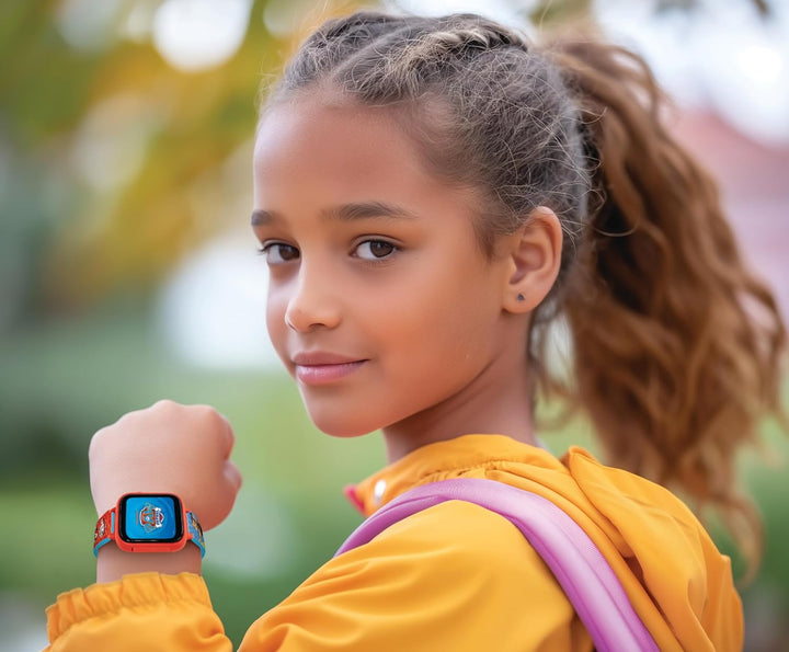 Lexibook, Paw Patrol, Selfie-Kamera-Uhr, HD-Touchscreen, 720p-Kamera, MP3-Player, Eingebauter Lautsp