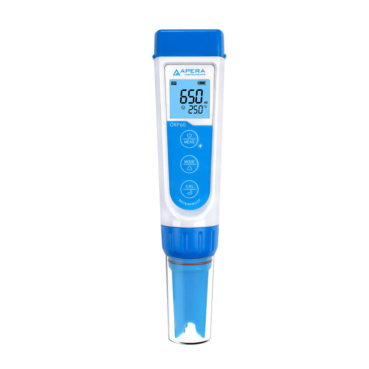 Apera Instruments ORP60 Premuim ORP-Messgerät (Redoxpotenzial Messung, ±1 mV/0,2 % Genauigkeit, Mess