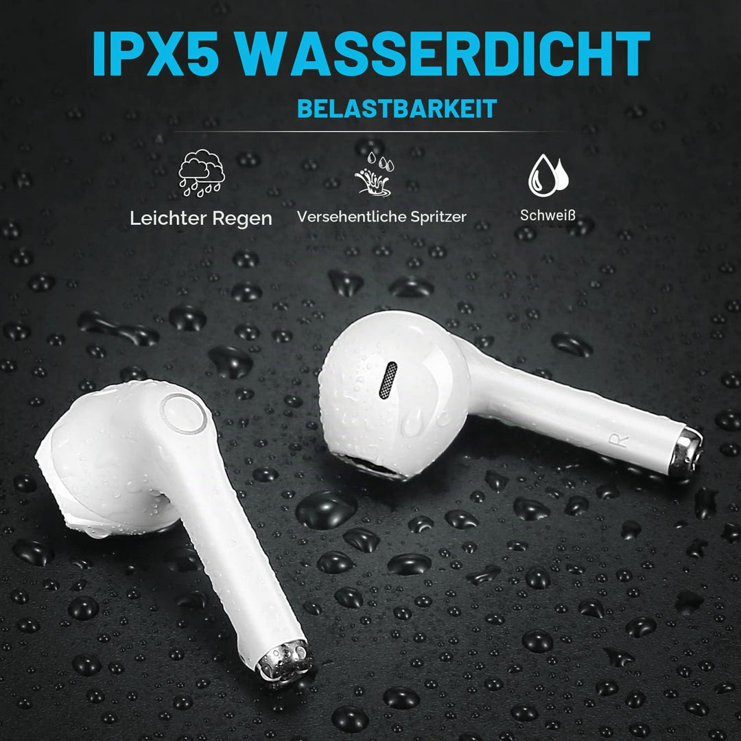 yobola Bluetooth Kopfhörer In Ear, Kopfhörer Kabellos Bluetooth 5.1 HiFi Stereoklang, IPX5 Wasserdic
