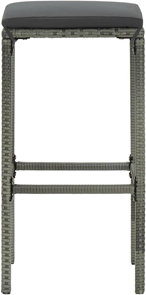 vidaXL 6X Barhocker mit Kissen Barstuhl Tresenhocker Küchenhocker Thekenhocker Tresenstuhl Thekenstu