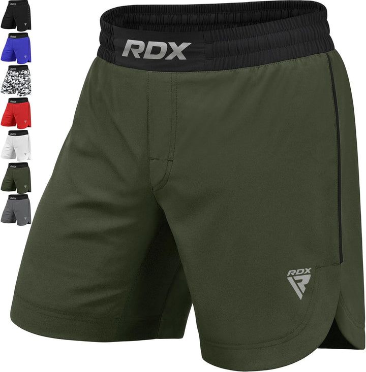 RDX MMA Shorts Sporthose Herren Kurz, Kampfsport Boxen Trainingshose Männer, Kickboxen Muay Thai Box
