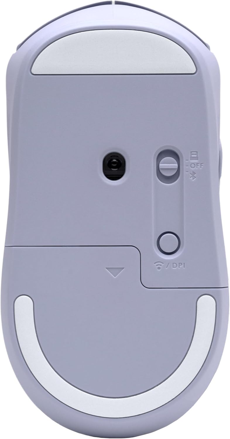 HP 400 Duale kabellose Maus, Bluetooth und USB, 2,4 GHz, 24 Monate Akku, leise Klicks, weiche Haptik