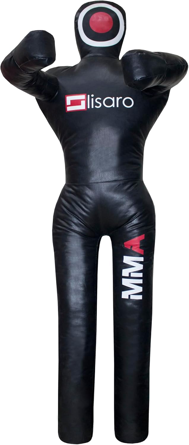 Lisaro Kunstleder - Wurfpuppe - Grappling - Dummy für MMA Kampfsport, Jiu Jitsu, Judo, Ringen, Wrest