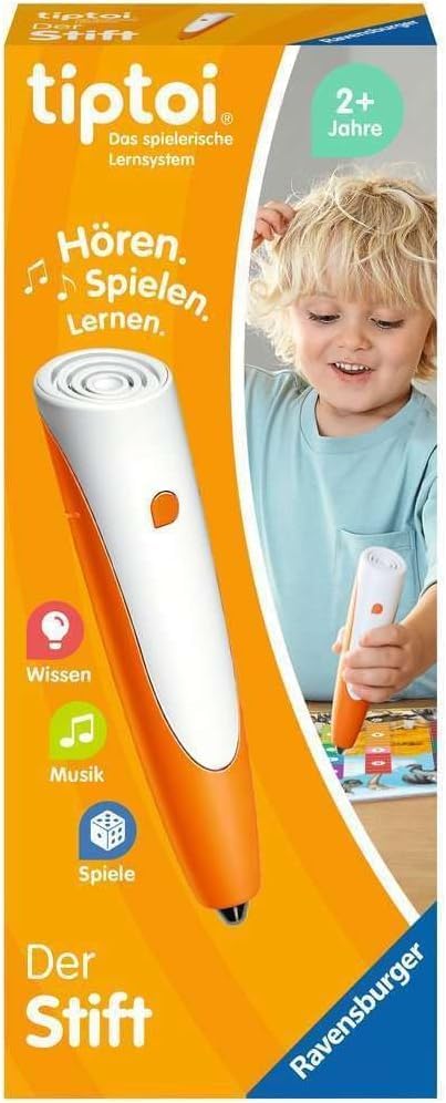 Ravensburger tiptoi 00115 - Mein interaktiver Junior Globus - Kinderspielzeug ab 4 Jahren & tiptoi S