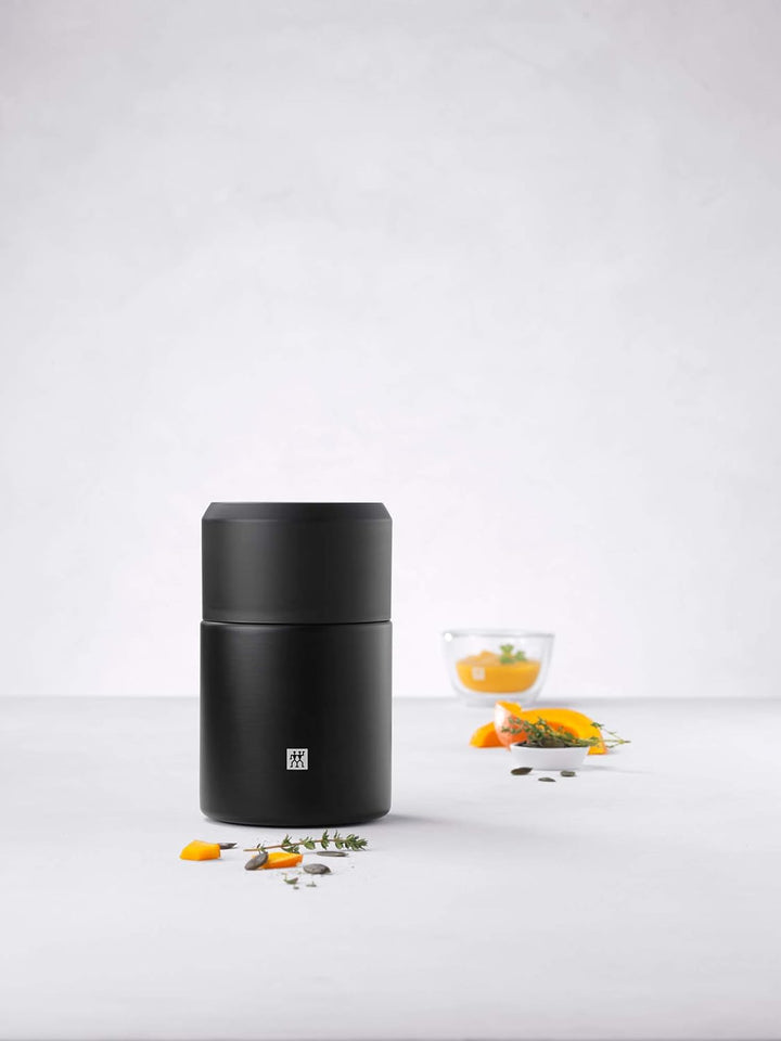 ZWILLING Thermo Lebensmittelbehälter, 690 ml, Mattschwarz