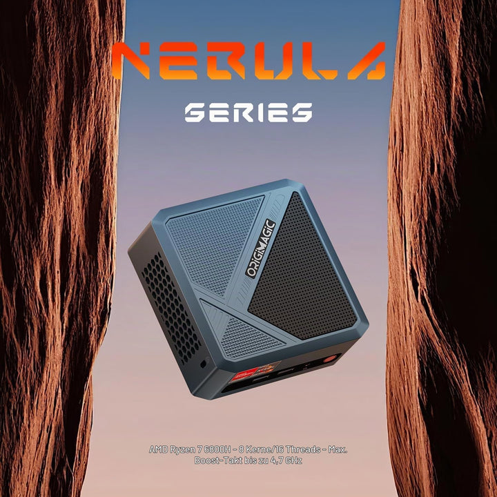 A2 Mini PC Workstation, Con Intel Core i9-13900HK Processors(14/20T), bis zu 5.4GHz, 32GB DDR5 5200M