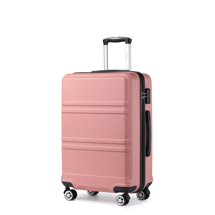 KONO Koffer Trolley Hartschale Handgepäck Zwillingsrollen Leichtgewicht ABS Kabinentrolley Reisekoff