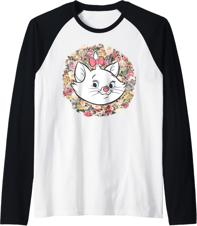 Disney The Aristocats Marie Floral Portrait Raglan