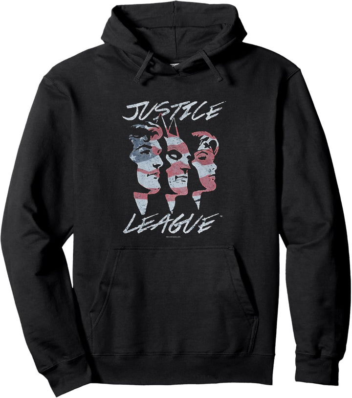 Justice League Justice For America Pullover Hoodie